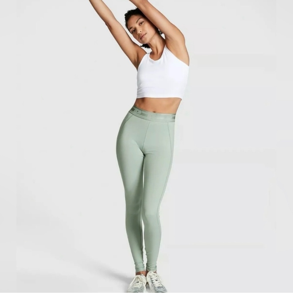 PINK Victoria's Secret Light Green Seamless  Leggings
